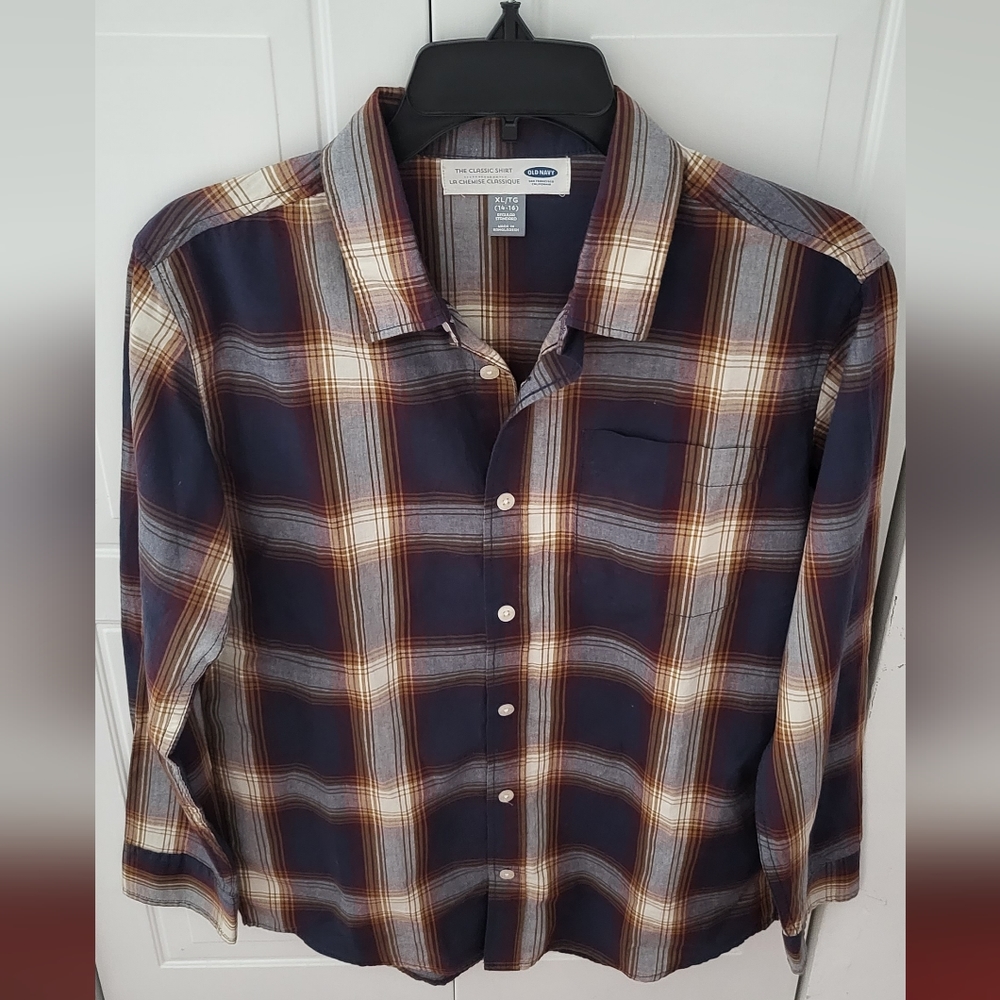 Old Navy Boys size XL (14/16) Long Sleeve Shirt